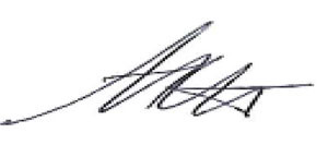 Signature of Struan Little