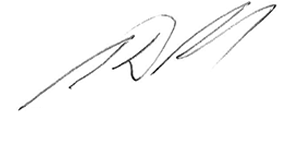 Signature of Tony D'Aloisio