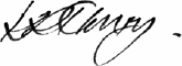 Signature of Ken Henry