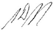 Signature of Tony D'Aloisio